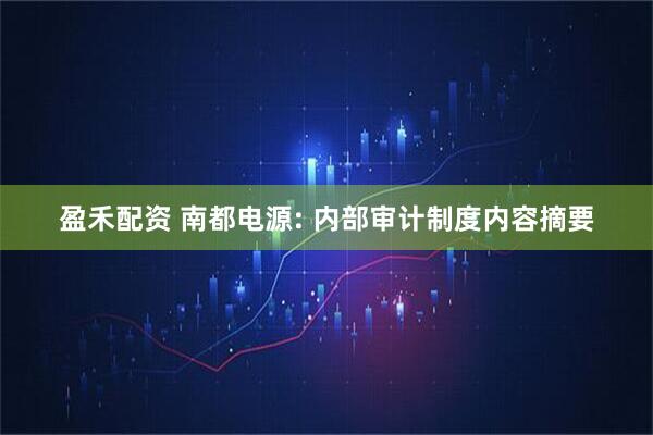 盈禾配资 南都电源: 内部审计制度内容摘要