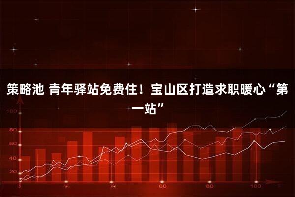 策略池 青年驿站免费住！宝山区打造求职暖心“第一站”