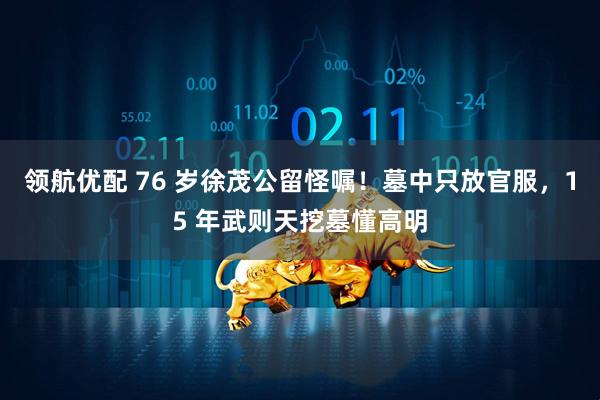 领航优配 76 岁徐茂公留怪嘱！墓中只放官服，15 年武则天挖墓懂高明